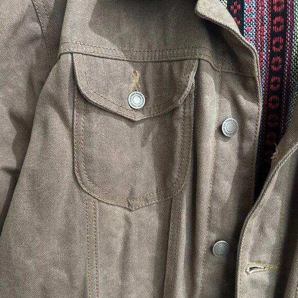 SOSO Brown Denim Jacket - Picture 3 of 8